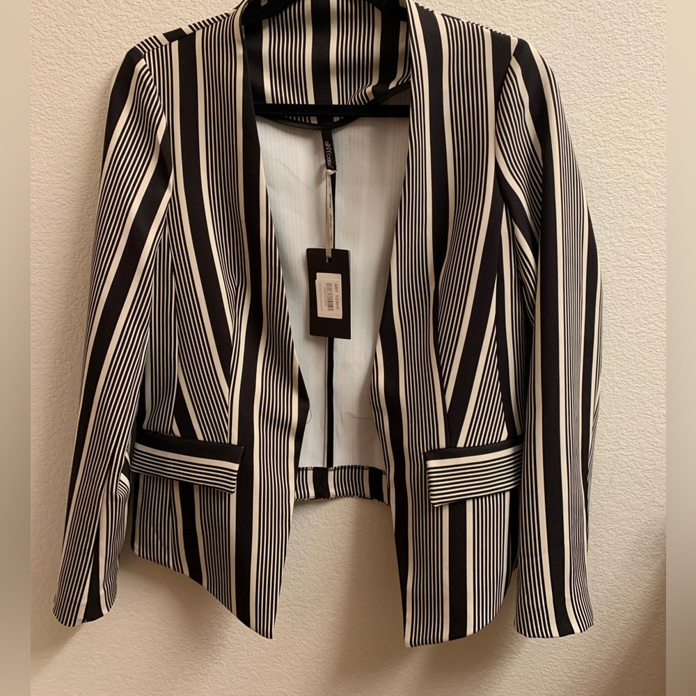 Italian striped blazer